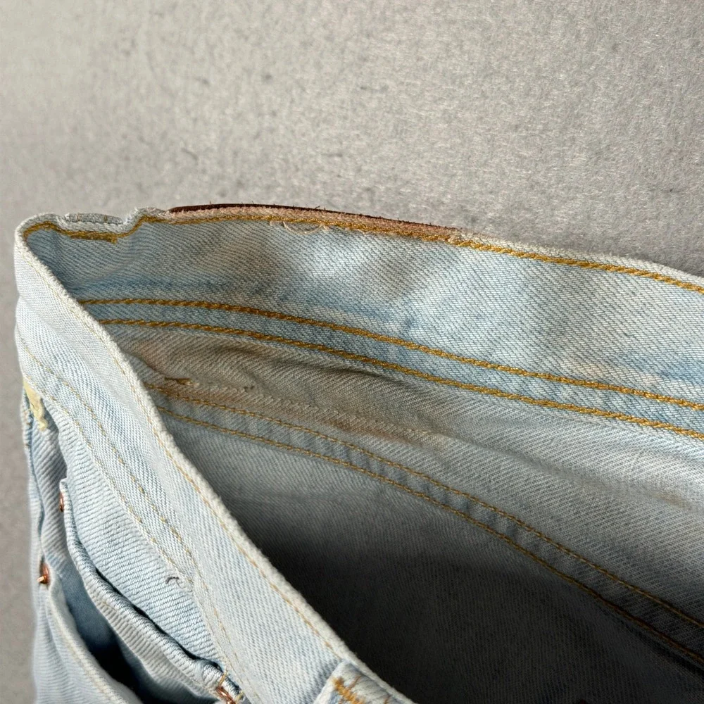 Citizens of Humanity‎ Wyatt Authentic Narrow Fit Light Wash Blue Jeans Mens 33